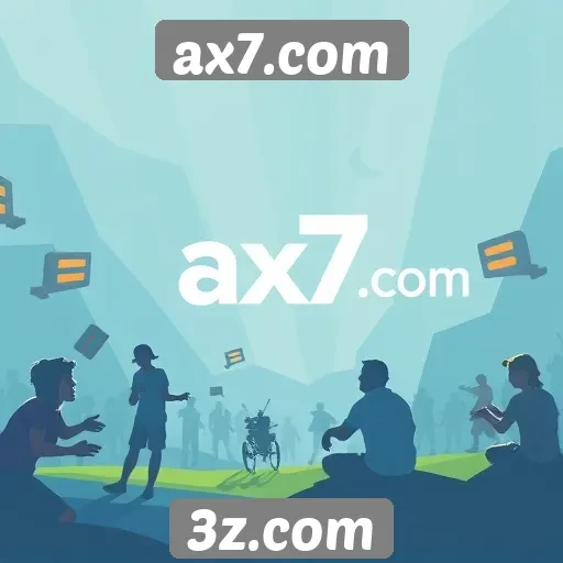 Exploração dos recursos de comunidade no ax7.com